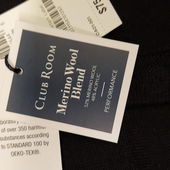 Club Room Merino Blend Wool Sweater Size XL - Picture 5 of 6